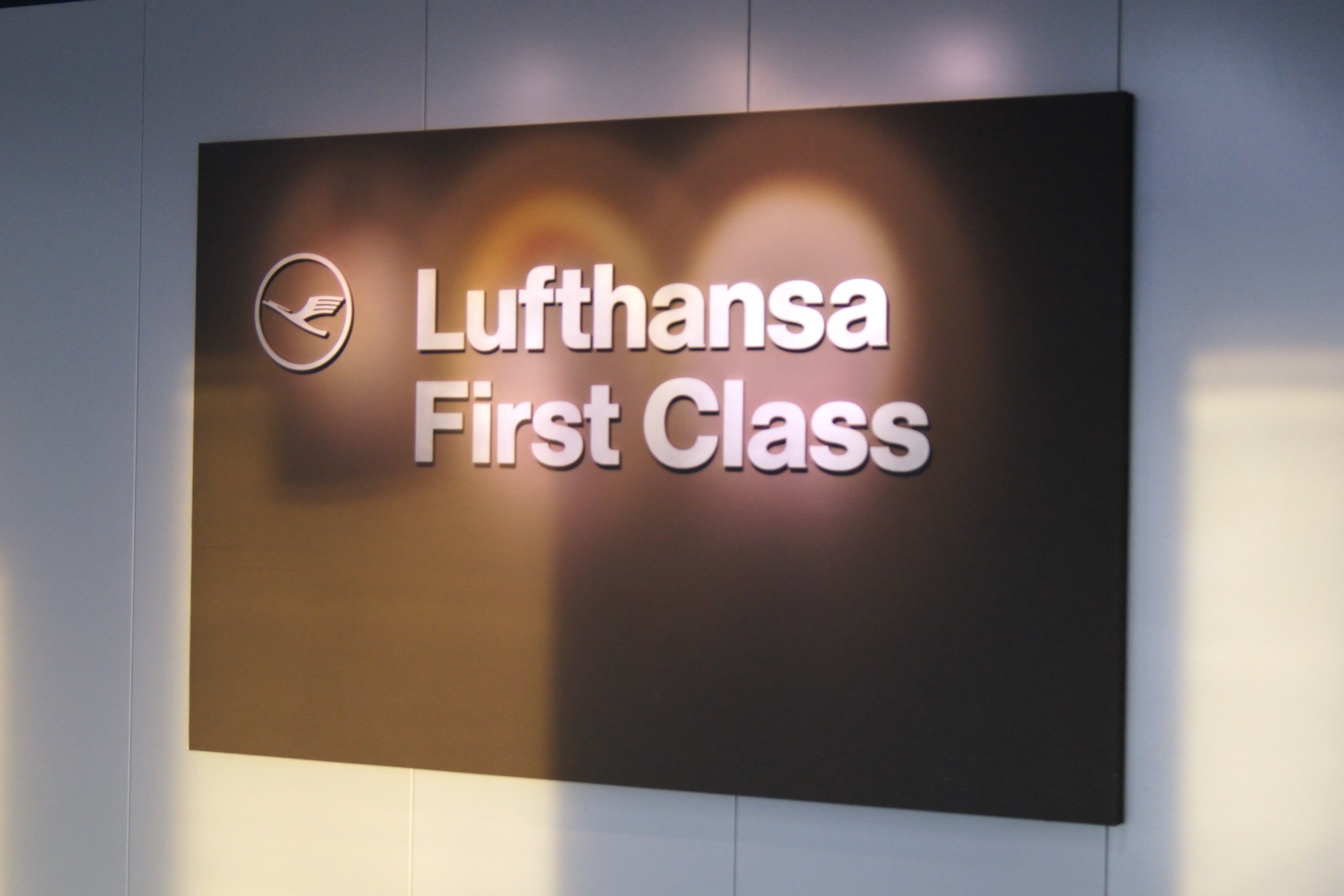 Eingangsbereich der Lufthansa First Class Lounge B