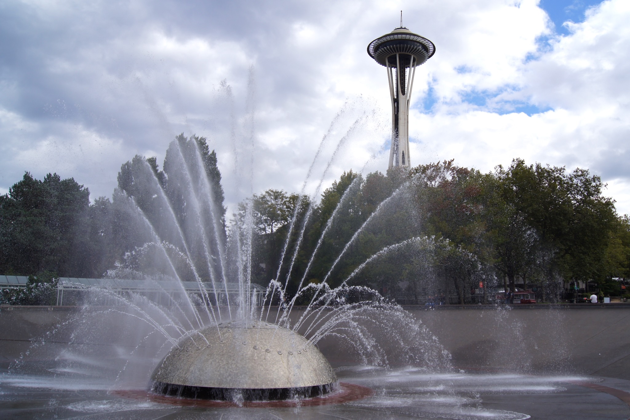 International Fountain und Seattle Space Needle