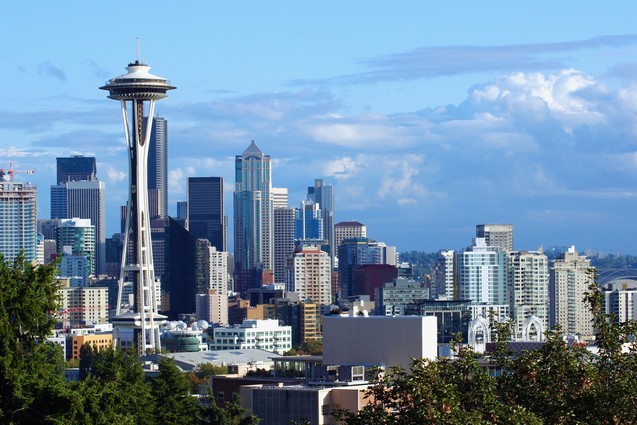 Seattle Downtown vom Kerry Park