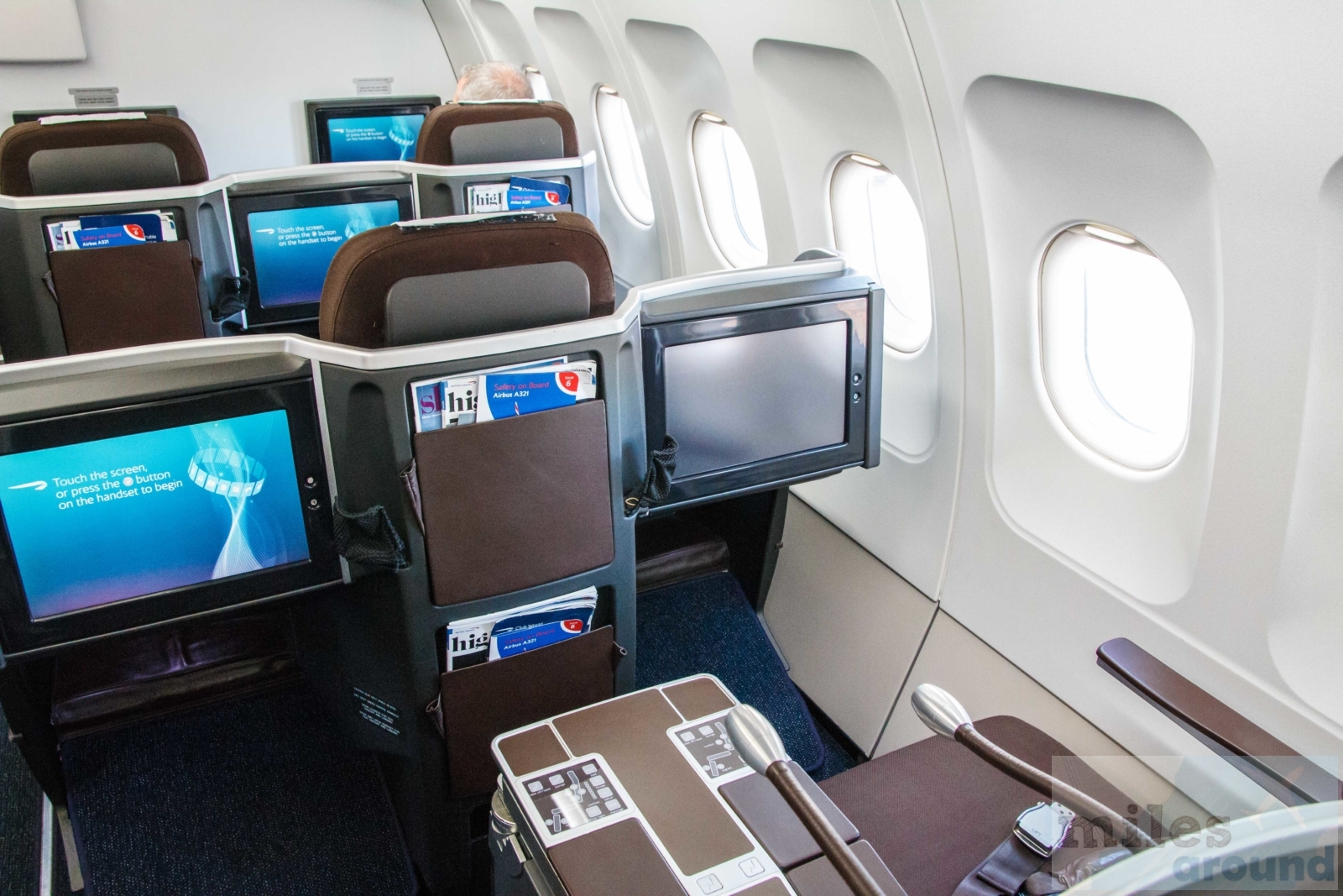 British Airways long haul Business Class on the Airbus A321 to Oslo