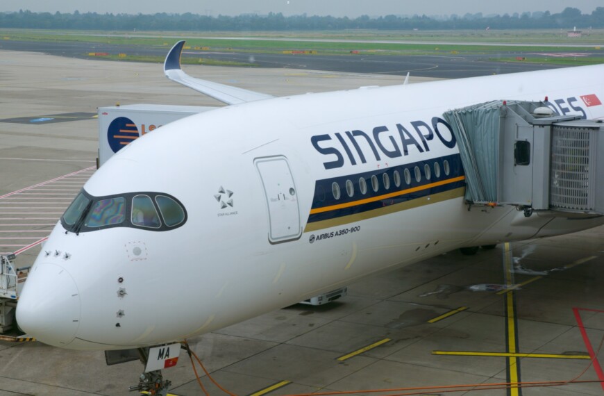 Singapore Airlines Airbus A350-900 (Registrierung 9V-SMA)