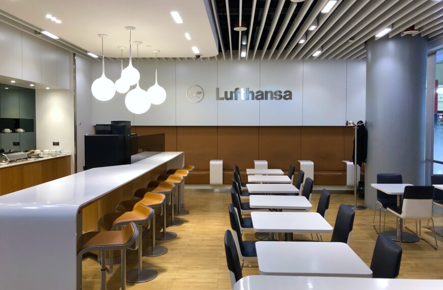 Lufthansa Business Lounge Dubai