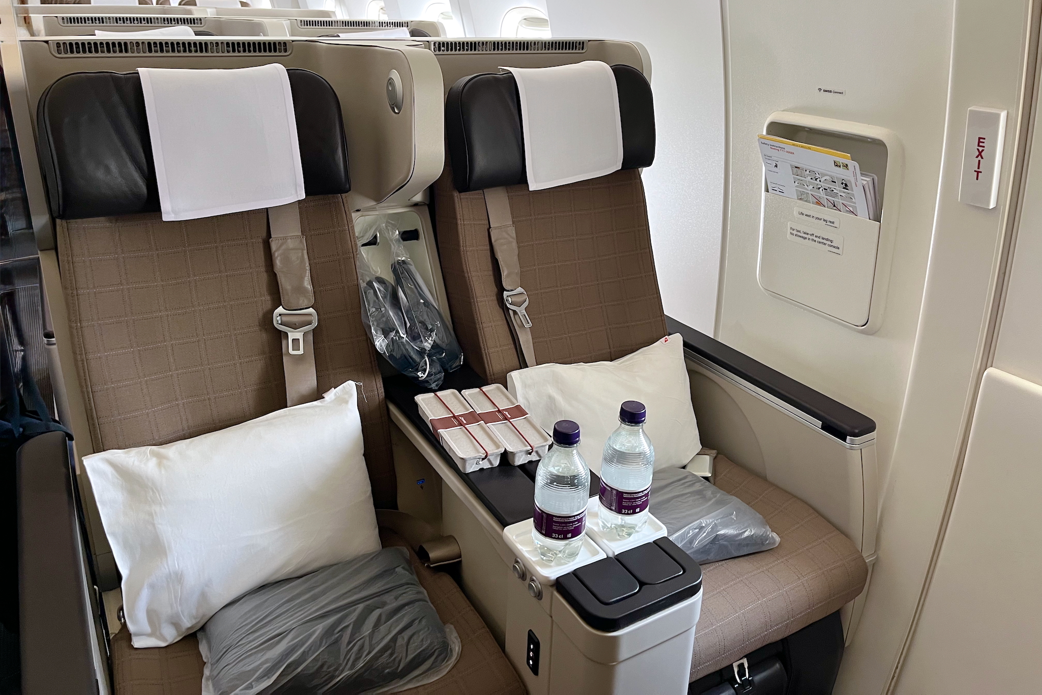 Mehr über den Artikel erfahren SWISS Premium Economy in der Boeing 777-300ER nach Zürich