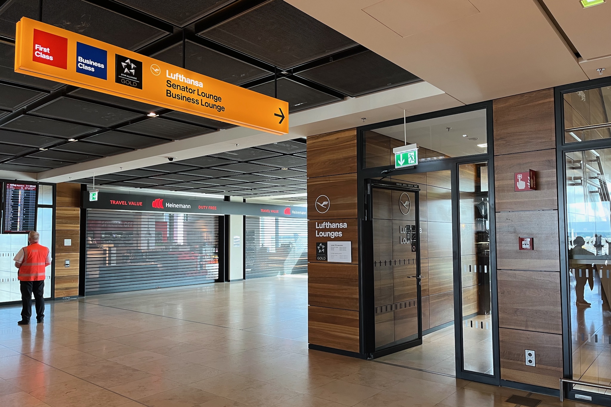 Zugang zu den Lufthansa Lounges Berlin